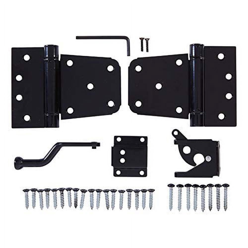 National Hardware - DPV879 Spring Gate Kit 2 Hinges and 1 Latch