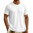 thumbnail image 5 of yillto Men Big and Tall Tshirts Breathable Lightweight Summer V Neck Short Sleeve Workout Athletic Tee, 5 of 5