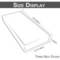 thumbnail image 2 of Rosnek Stretch Sofa Cushion Cover Sofa Seat Slipcover Soft Flexibility Furniture Protector, 2 of 5