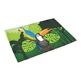 thumbnail image 3 of MKHERT Toucan and Macaw Doormat Rug Home Decor Floor Mat Bath Mat 23.6x15.7 inch, 3 of 3