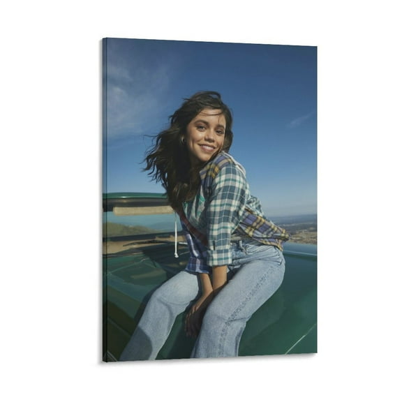 Jenna Ortega Poster (2) Print Photo Art Painting Canvas Poster Home Decorative Bedroom Modern Decor Posters Gifts 20x30inch(50x75cm)