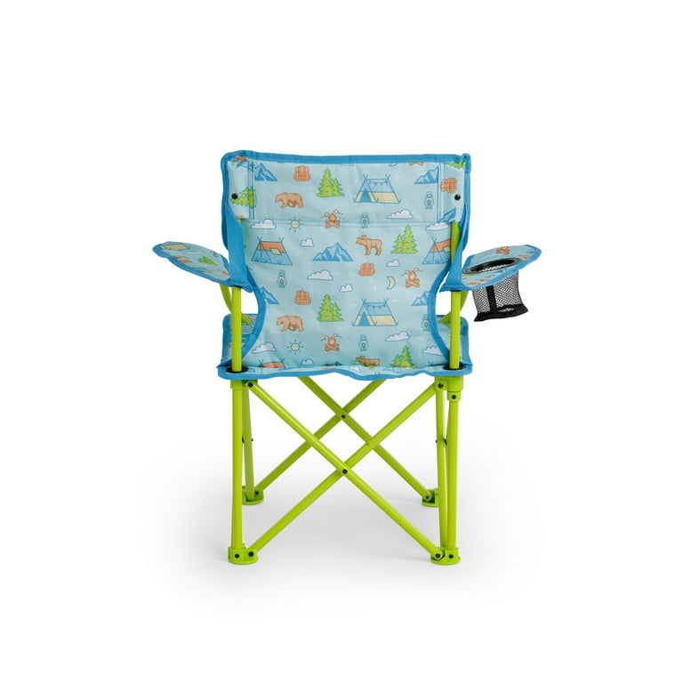 Firefly Outdoor Gear Youth Camping Chair Blue Green Color