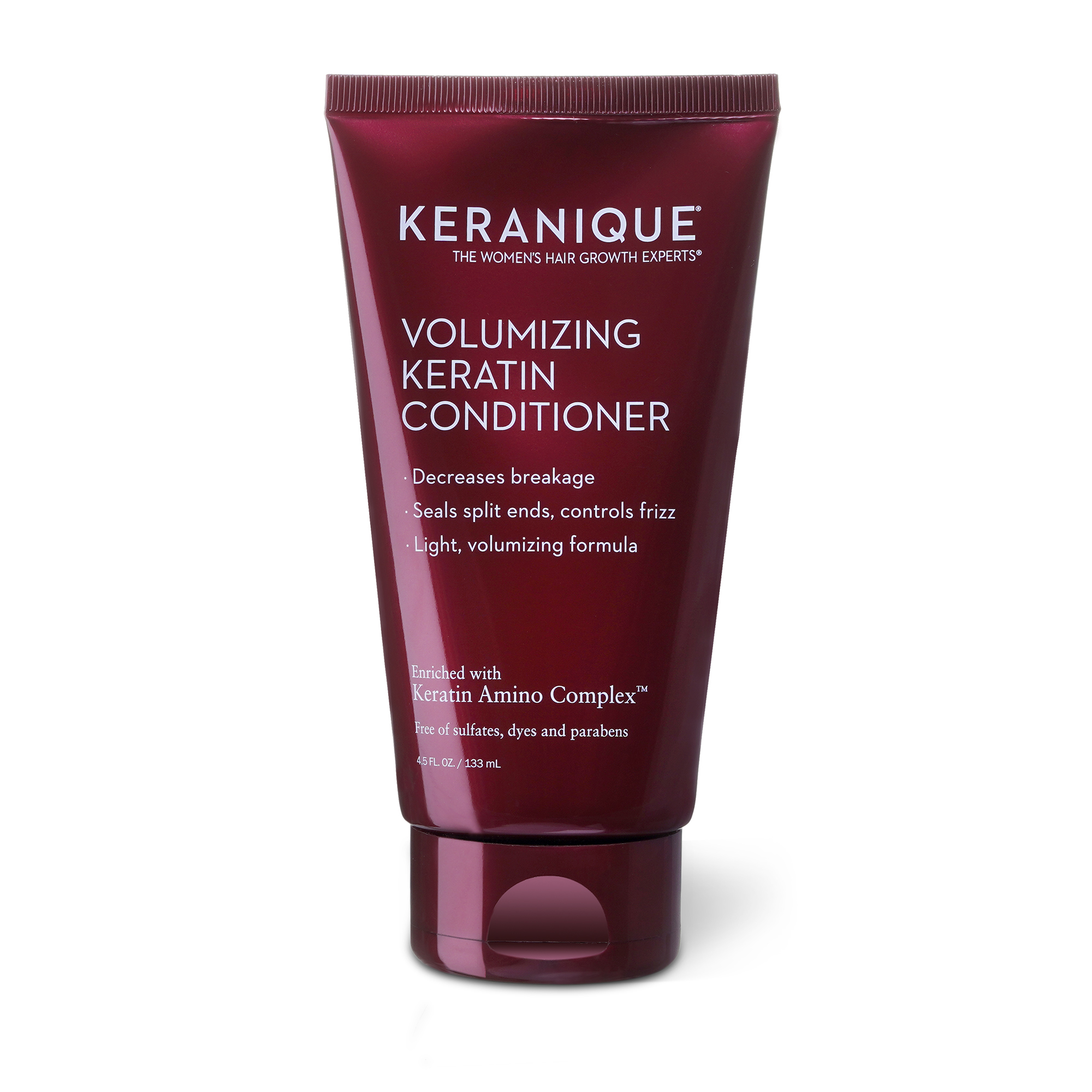 Keranique Keratin Conditioner for Fine Thinning Hair, Sulfates/Parabens