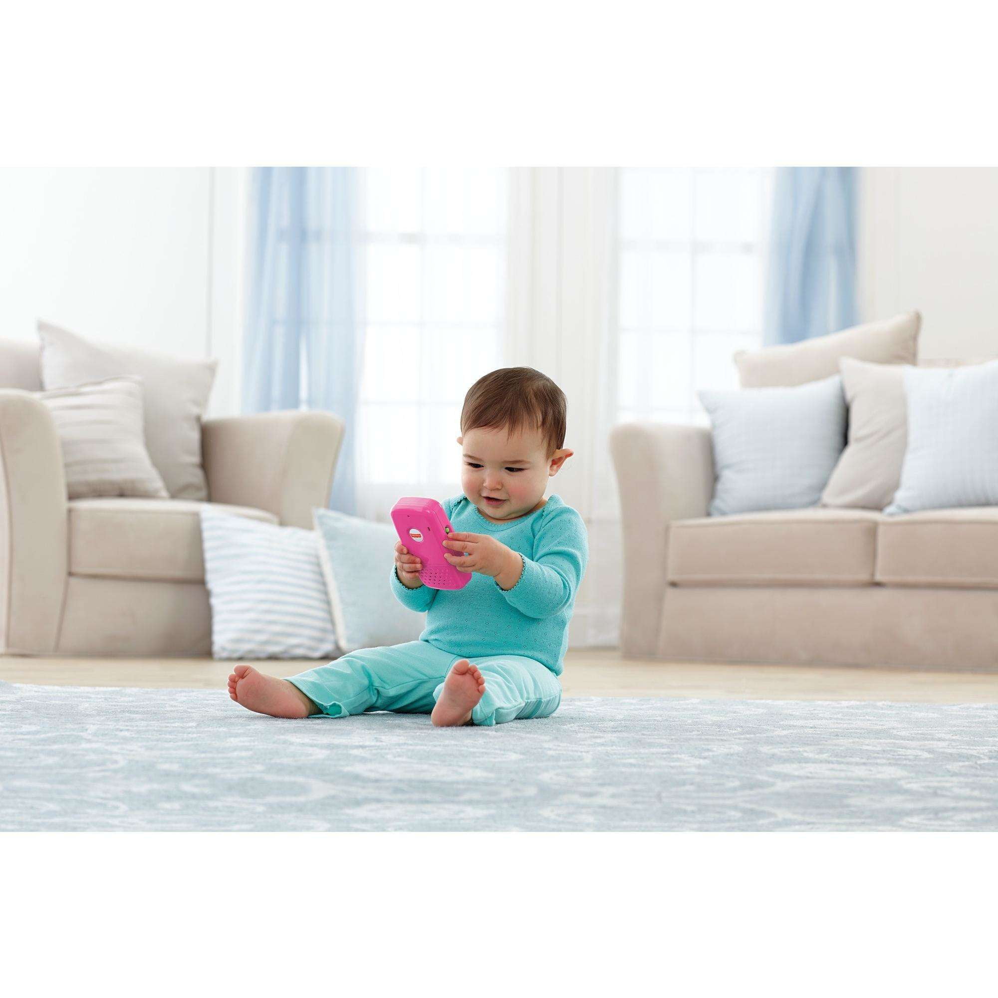 Fisher-Price Laugh & Learn Smart Phone, Pink