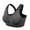 Gray, variant on Women Zip Front Sports Bra High Impact Support Mesh Racerback Workout Bras with Removable Pads Gray L