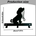 thumbnail image 3 of Goowood Key Holder for Wall Dog Leash Holder for Wall Metal Key Hook for Entryway Decor Stylish Key Rack and Hanger for Home Organization, 3 of 8