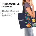 thumbnail image 2 of Naloa Space Tote Bag for Women Large Capacity Shoulder Bag for College Work Travel Shopping, 2 of 8