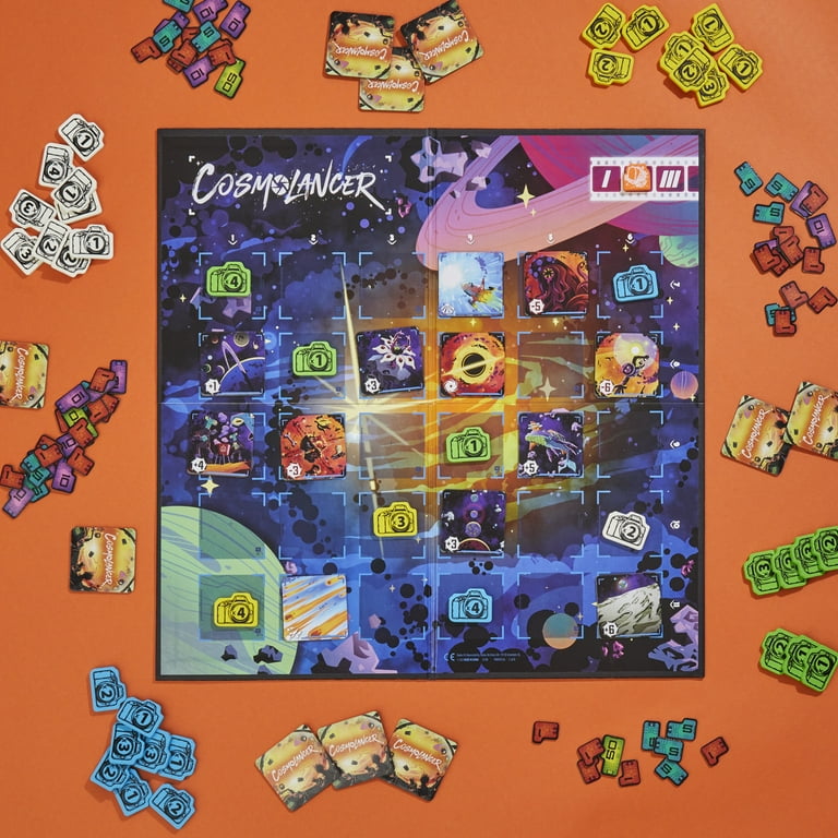 Cosmolancer Strategy Game by Reiner Knizia, Hasbro Family Board