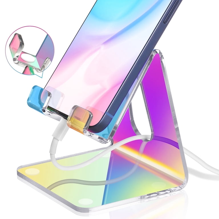 Tomorotec Iridescent Acrylic Phone Stand, 4-8 Inch photo 1