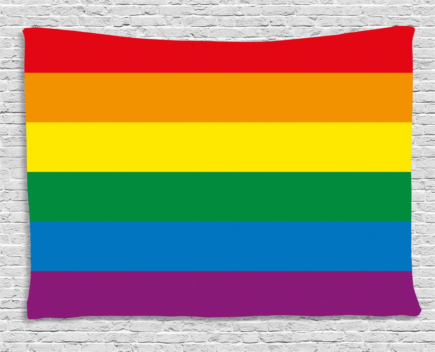 gay flag with an x through it