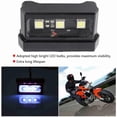 thumbnail image 3 of Luz LED Para Matrícula De Motocicleta Luz Trasera Universal Con Instalación Plug-and-Play Para Todas Las Marcas De Motocicletas Carcasa De Plástico Duradera Bombillas LED De, 3 of 7