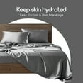 thumbnail image 3 of Satin Pillow Case,2 Pack Satin Standard Silky Pillowcase for Hair and Skin,Satin Pillowcase Set of 2,20x26,Dark Grey, 3 of 8