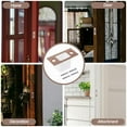 thumbnail image 4 of GETAJGHSD 1 Set Door Deadbolt Strike Plates For Homeowners In Stainless Steel, 4 of 6