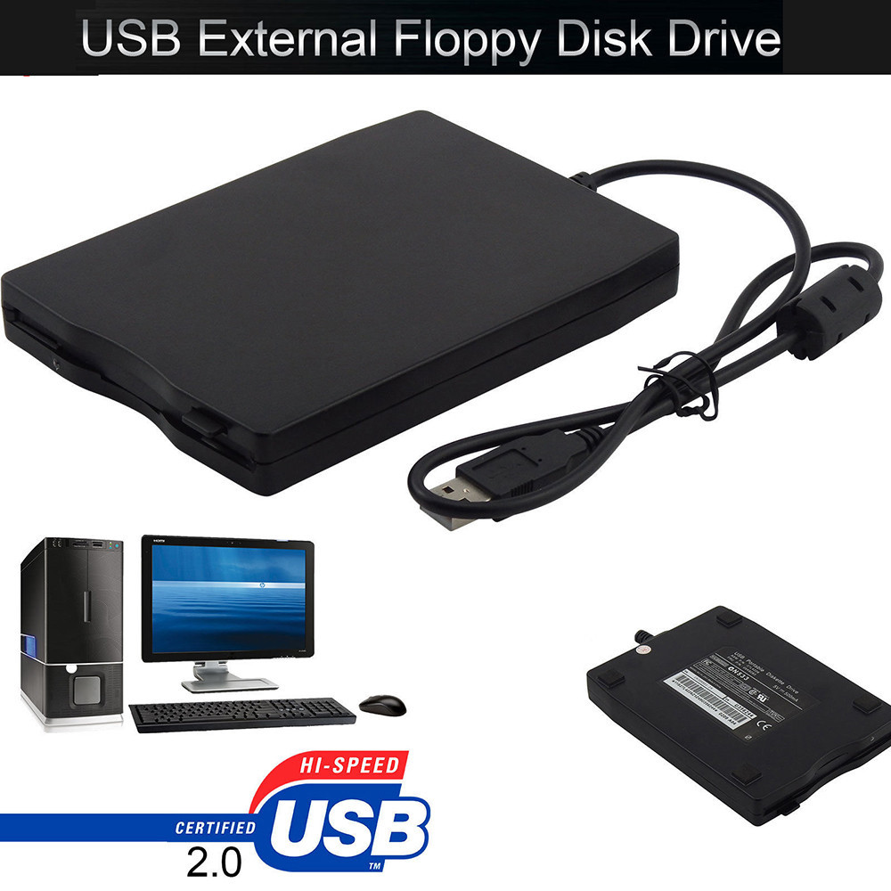 3 5 Portable USB 2 0 External Floppy Disk Drive 1 44MB 