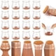 thumbnail image 5 of 16/4 piezas de tapas para patas de silla, almohadillas protectoras de silicona para pies, cubiertas para mesas y muebles, tapones para calcetines, cubiertas para patas niveladoras de muebles, decoraci, 5 of 5