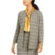 thumbnail image 2 of Kasper - Chaqueta a cuadros para mujer, color amarillo, 8, 2 of 2