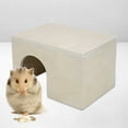 thumbnail image 6 of Gazechimp Small Pet Castle Home Cage Accessories for Hamster Guinea Pig Chinchilla Rat Flat Top, 6 of 8