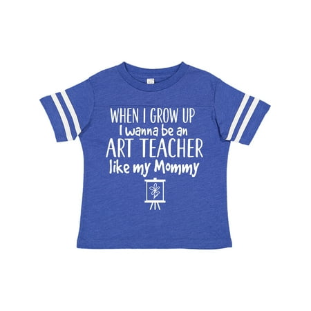 

Inktastic Future Art Teacher Like Mommy Gift Toddler Boy or Toddler Girl T-Shirt