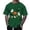 Dark Green, variant on Halloween Graphic Tennis T Shirt Holiday Themed Print Tee Casual Wear For Men Daily Outfit
