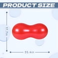 thumbnail image 2 of BESTSKY Exercise Ball,35.4"*17.7"*17.7" Balance Ball,Thickened Explosion-Proof Pilates Ball,Red, 2 of 7