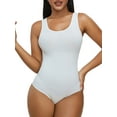 thumbnail image 2 of YouLoveIt Bodysuit for Women Tummy Control Shapewear Thong Body Shaper Tank Top Women Shapewear Bodysuit Seamless Backless Compression Tummy Control Slimming Body Suits Shaper, 2 of 8