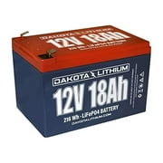 Dakota Lithium Battery 12V 18Ah Lifepo4
