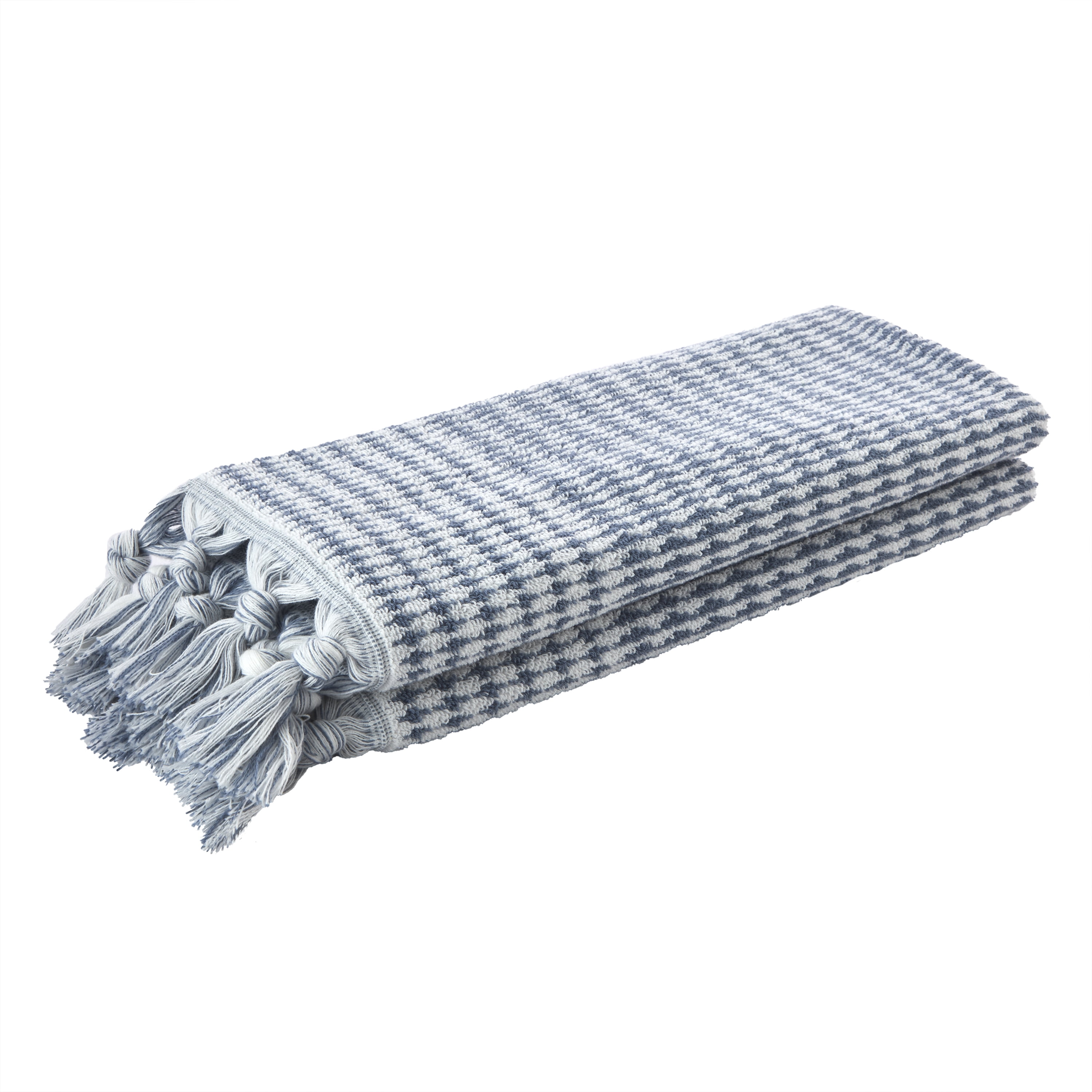 SKL Home Longborough Hand Towel (2-Pack),Denim Blue