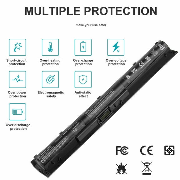 KI04 K104 KIO4 Battery for HP Pavilion 14 15 17 800009-421 800049-001 HSTNN-DB6T