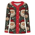 thumbnail image 4 of Patlollav Womens Cardigan Long Sleeve Casual Winter Jackets for Christmas, 4 of 6