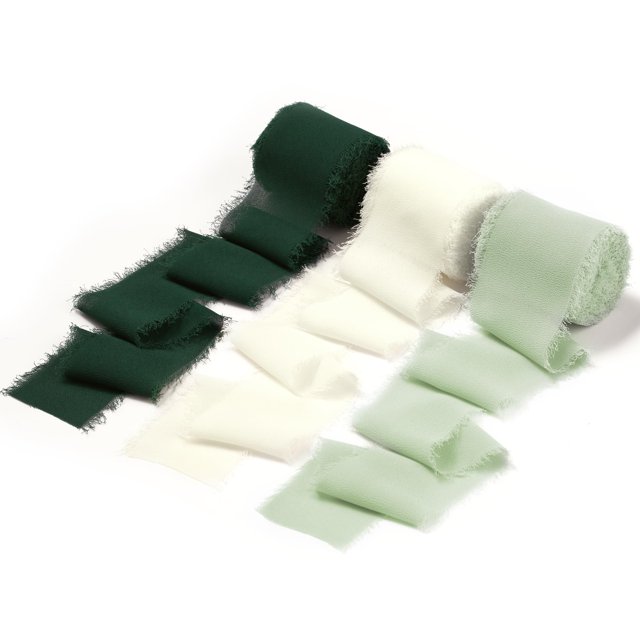 Juego de cintas decorativas de chifón DORIS HOME de 5 cm x 6,4 m