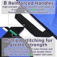thumbnail image 3 of Transfer Bed Sheet, Waterproof Blue Positioning Transfer Sheet Breathable Turning  For Lower Limb  Pepole For Hospital, 3 of 8