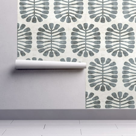Peel-and-Stick Removable Wallpaper Seed Nature Geo Geometric Grey