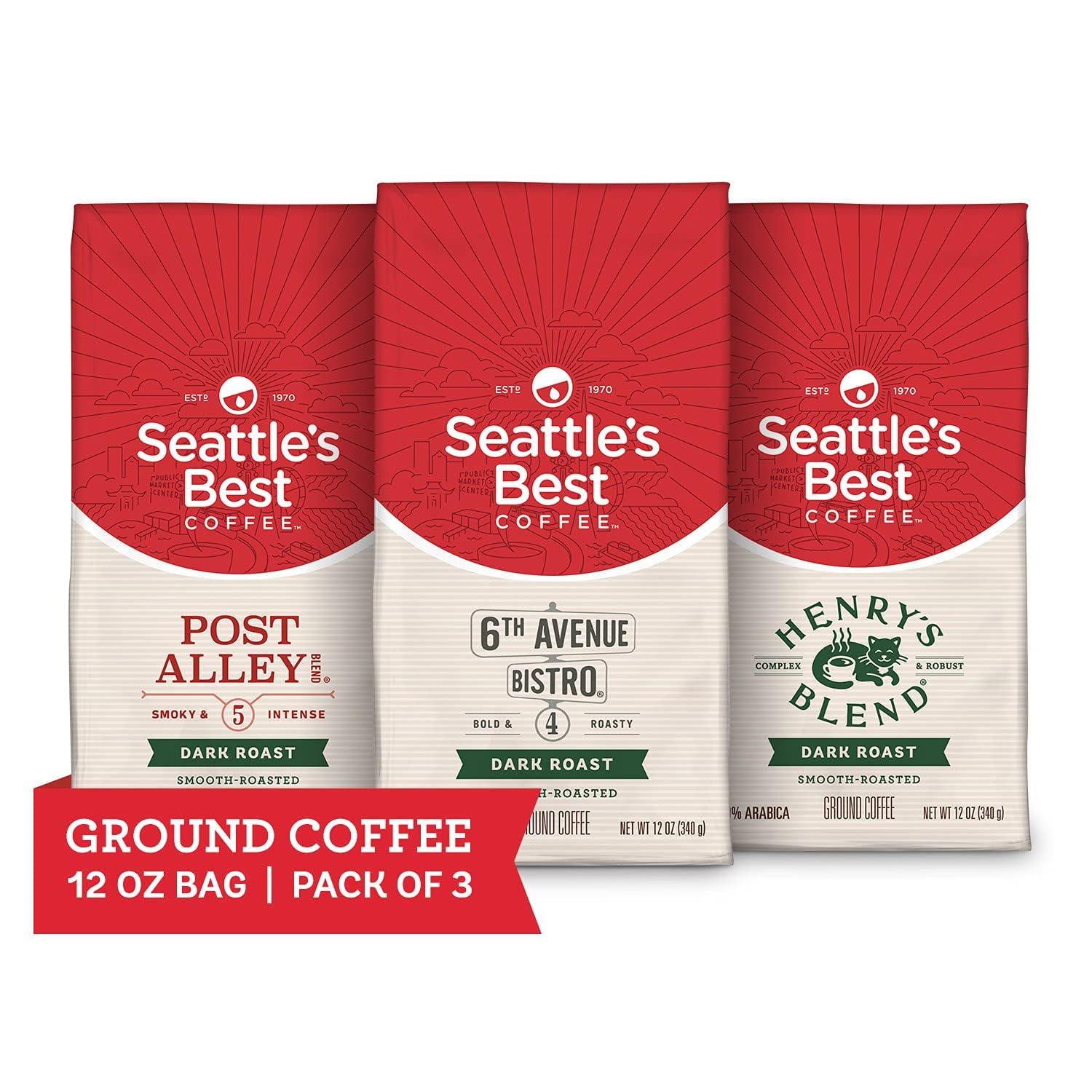 Gevalia Traditional Roast Ground Coffee, 12 Oz. Bag