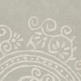 thumbnail image 6 of SAFAVIEH Bella Laurel Floral Paisley Wool Area Rug, Silver/Beige, 5' x 5' Square, 6 of 6