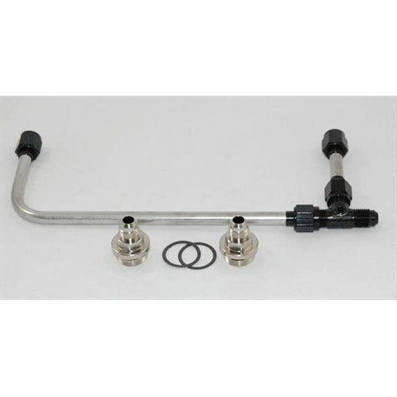 A.E.D. 60945BK Stainless Fuel Line Black