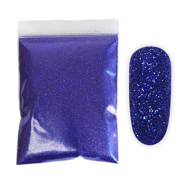 Polvo brillante para uñas, purpurina fina de azúcar para decoración de uñas, lentejuelas para manicura, 20 colores, 0,2mm, 10g