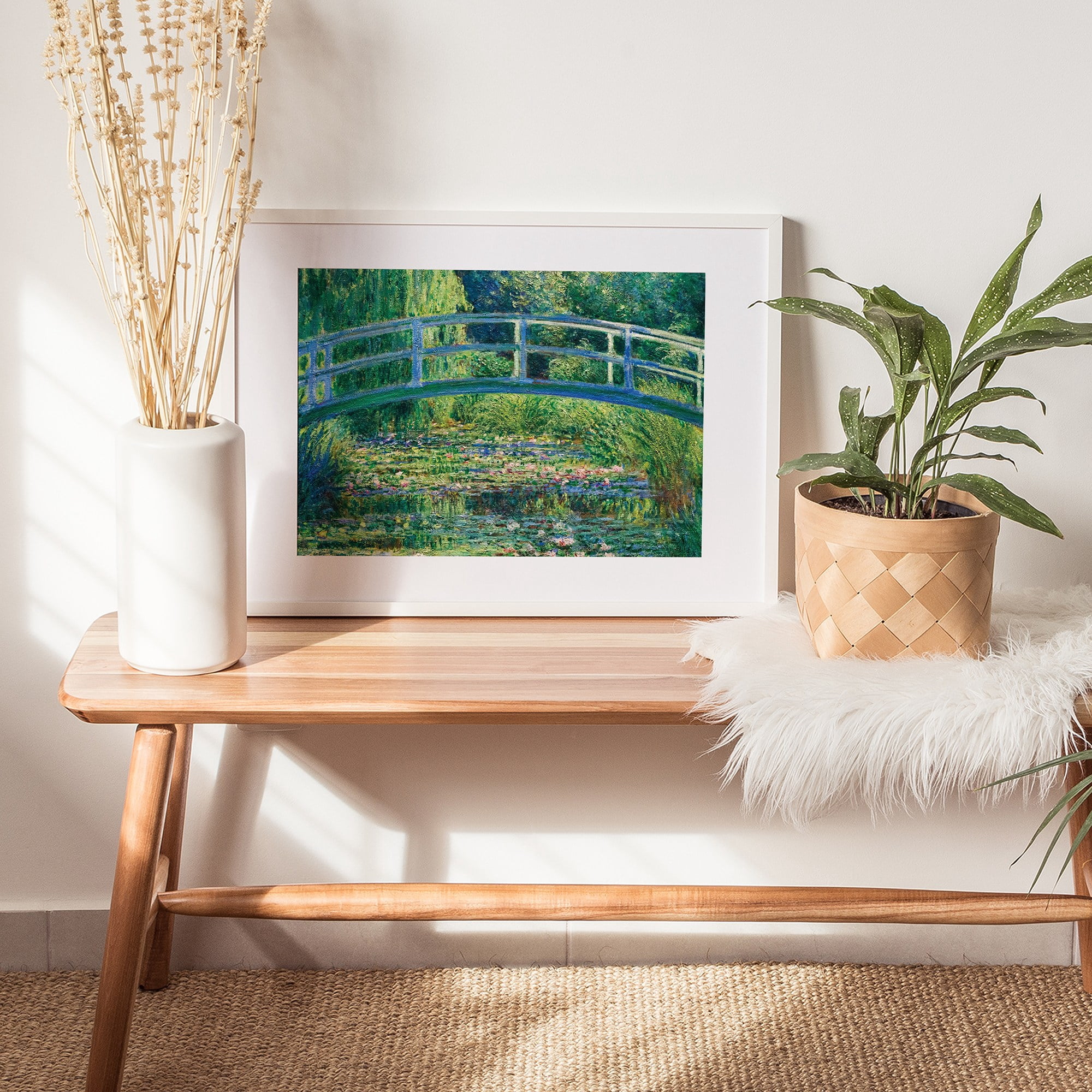 Mindbogglers Platinum 1500-Piece Jigsaw Puzzle: Bridge Over a Pond of Water Lilies by Monet - Jigsaws for Adults - Deluxe Jigsaw Puzzles - 33x26in