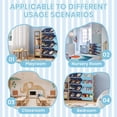 thumbnail image 6 of Toy Storage Organizer - Toy Organizers And Storage With Bookshelf, Toy Storage Shelf With 3 Shelves And 12 Storage Bins, Kids Bookshelf And Toy Storage For Kids Room, Playroom, Nursery, 6 of 7