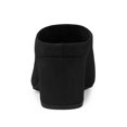 thumbnail image 2 of BLISSFUL STEP Women's Block Heels Pointed Toe Slip on Slide Mules Black 7, 2 of 7
