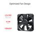 thumbnail image 3 of Disipador líquido para CPU AIO todo en uno ASUS ROG Strix LC II 240, radiador de 240 mm, compatible con Intel LGA1700, 115x/2066 y AMD AM4/TR4, 2 ventiladores PWM de 4 pines y 120 mm., 3 of 5