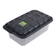 thumbnail image 3 of Organizador Prichos Shoebox Transparente con Tapa Gris, 3 of 4