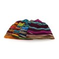 thumbnail image 4 of Beanie Thin Plain Knit Hat Print Dual-use Multicolor Stripe One Size For Men Women, 4 of 5