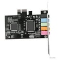 thumbnail image 4 of Tarjeta de sonido PCI-E 5.1 Nikou Tarjeta de audio de alta capacidad, 4 of 9
