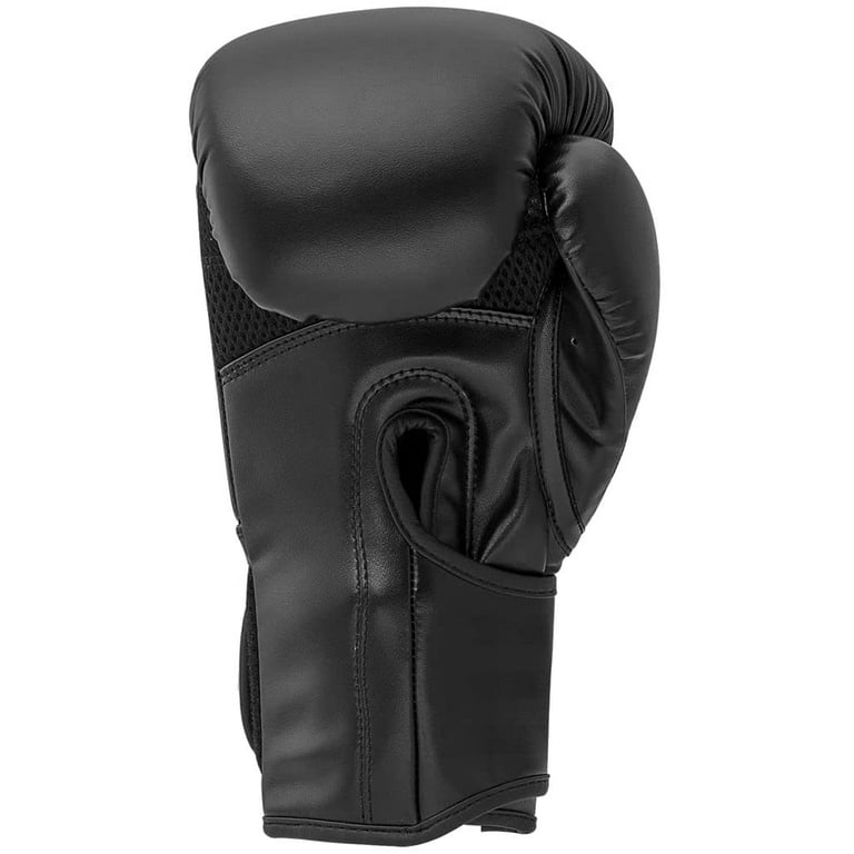 Adidas Hybrid 80 Boxing Gloves, for Boxing, Kickboxing, Training, and Bag,  for Men and Women 6 Oz., Black
