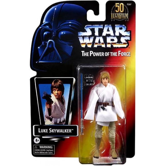 Star Wars Black Series Lucasfilm 50th Anniversary Luke Skywalker Action Figure (POTF)