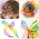 thumbnail image 5 of Cinta de organza de 50 yardas, cintas de organza de satén transparente arco iris para envolver regalos, decoración, manualidades, Navidad, bodas, fiestas, cumpleaños, festivales, suministros de, 5 of 5