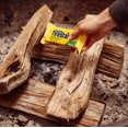thumbnail image 4 of Fire Starter for Indoor and Outdoor Use - Quick Ignition Logs for BBQ, Fireplace, Fire Pit and Campfires (Firestart + Quickstart), 4 of 12