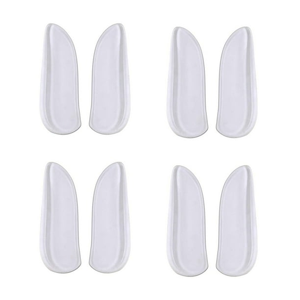 6 Pairs Medial & Lateral Heel Wedge Silicone Insoles Corrective