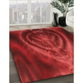 thumbnail image 3 of Ahgly Company Machine Washable Indoor Rectangle Transitional Red Area Rugs, 8' x 12', 3 of 7