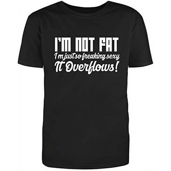 Redbarn by Redbarn Pet Products Unisex Black T-Shirt, Adult Size L Big Mens Novelty t Shirts Sarcastic Tshirts for Men